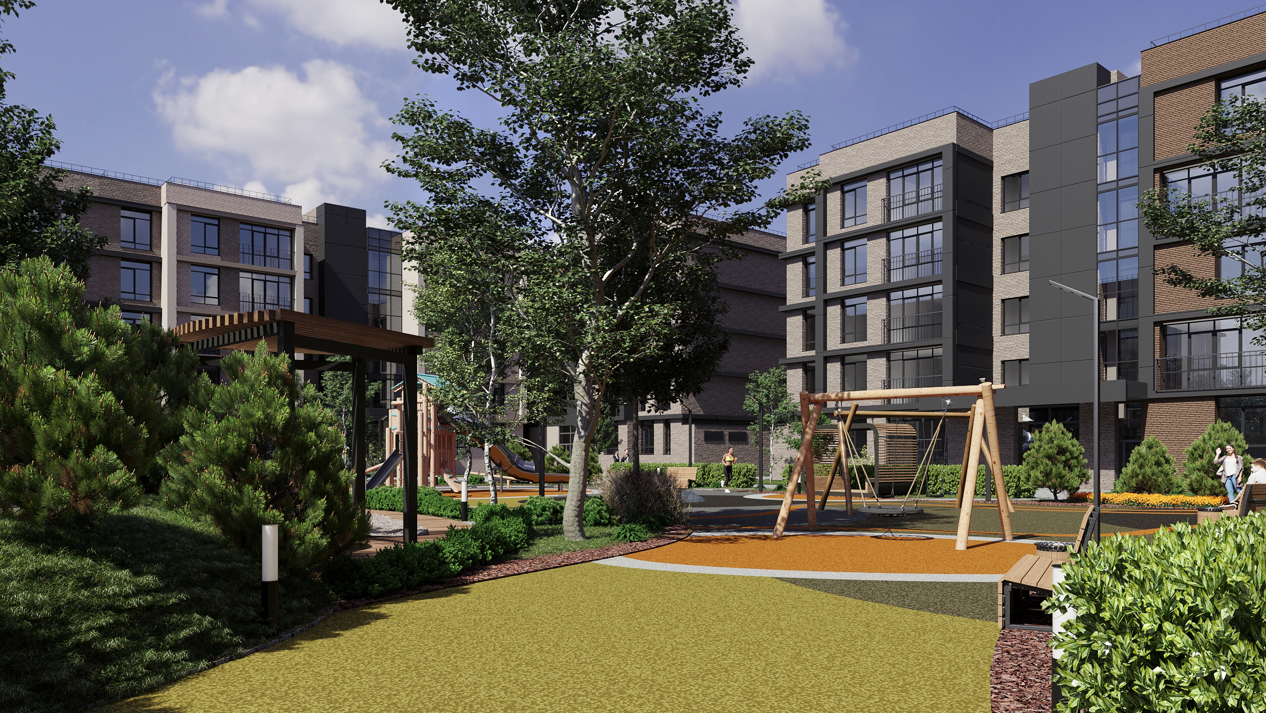 Травмобезопасное покрытие